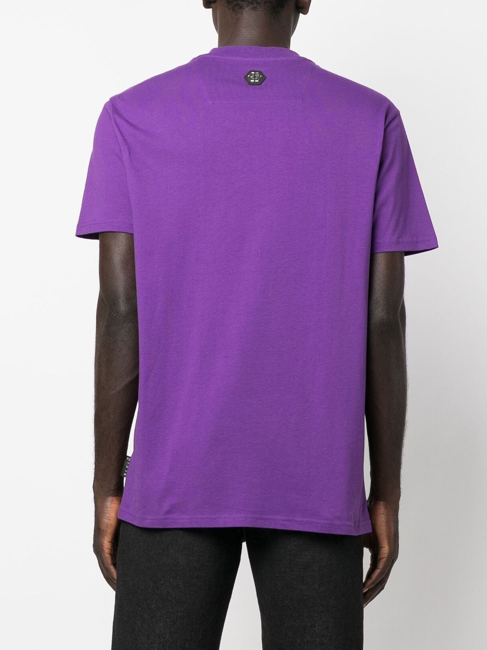logo-print cotton T-shirt - 3
