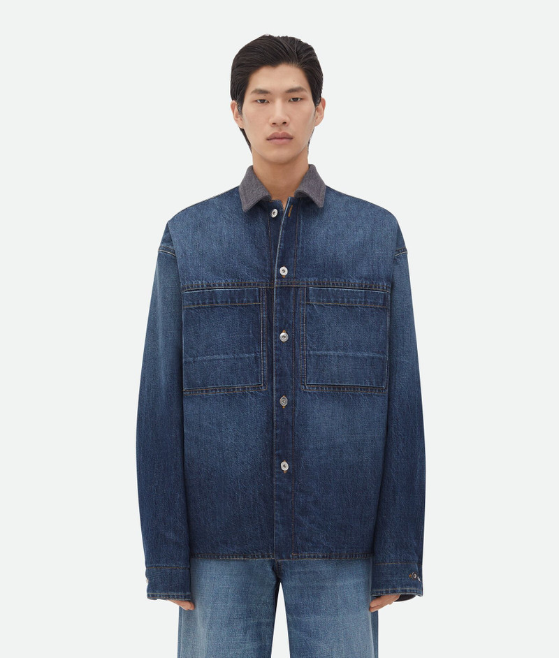 Reversible Wool Denim Jacket 1