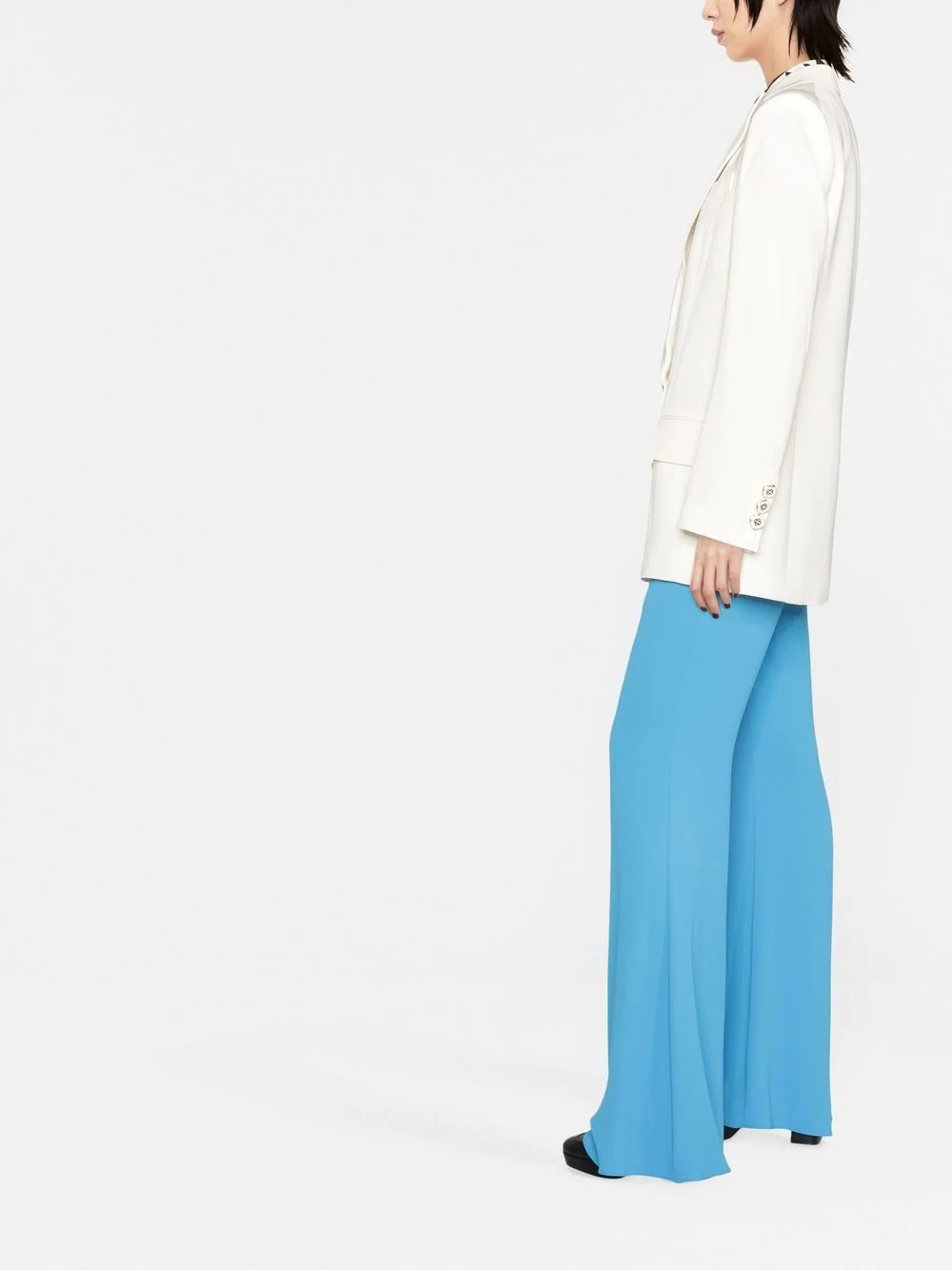double-breasted tailored blazer - 4