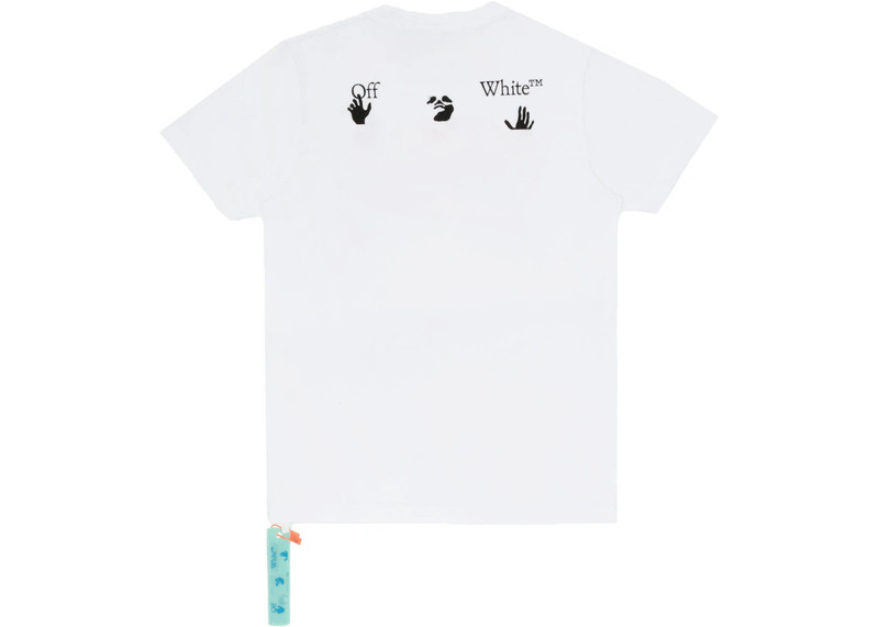 Off-White OFF-WHITE "I Support Young Black Business." ISYBB T-Shirt White outlook