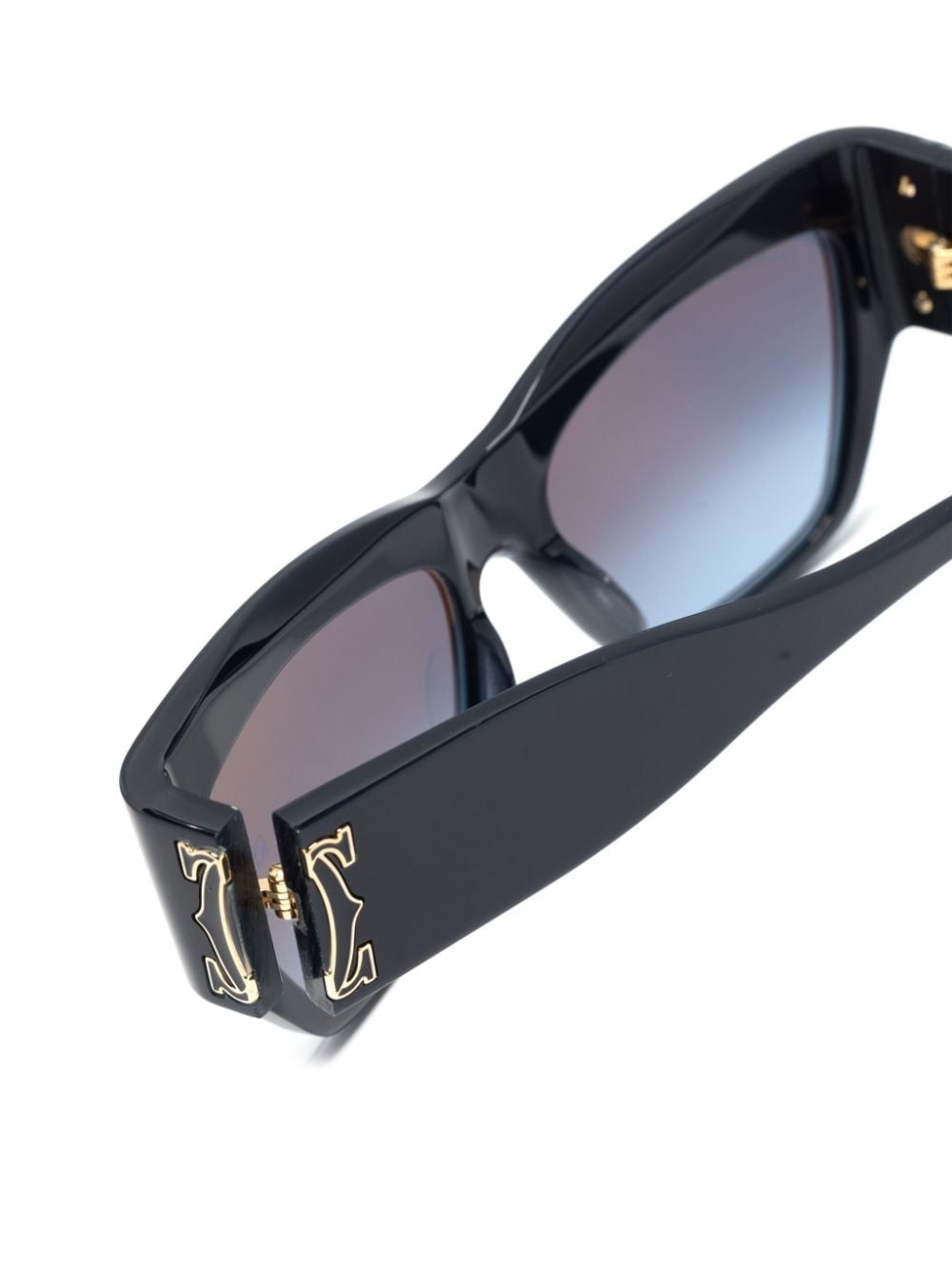 logo-embossed cat-eye suglasses - 3