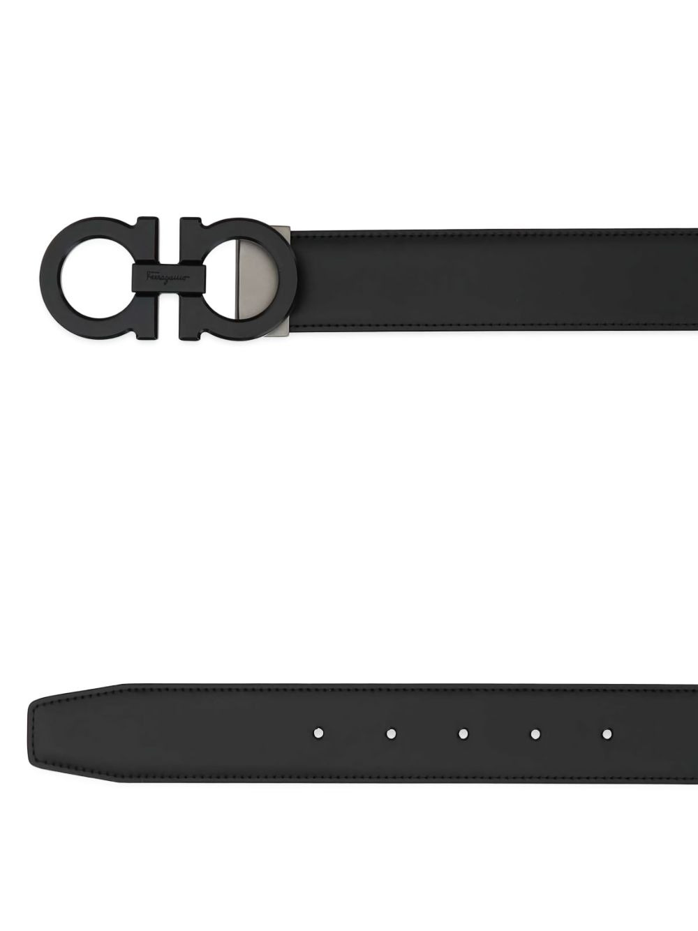 double Gancio buckle belt - 2