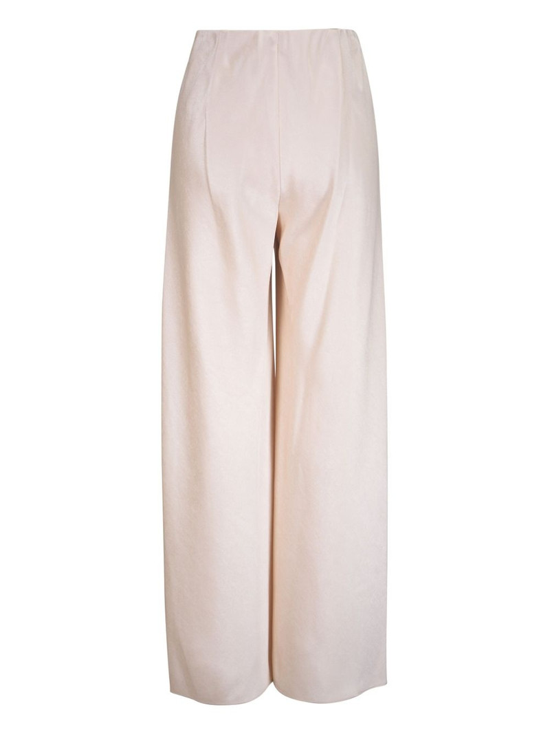 Vince high-waisted satin trousers outlook