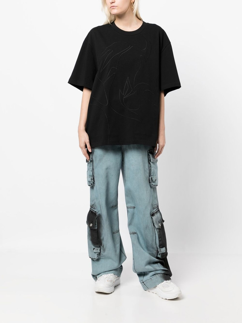 Phoenix embroidered T-shirt 3