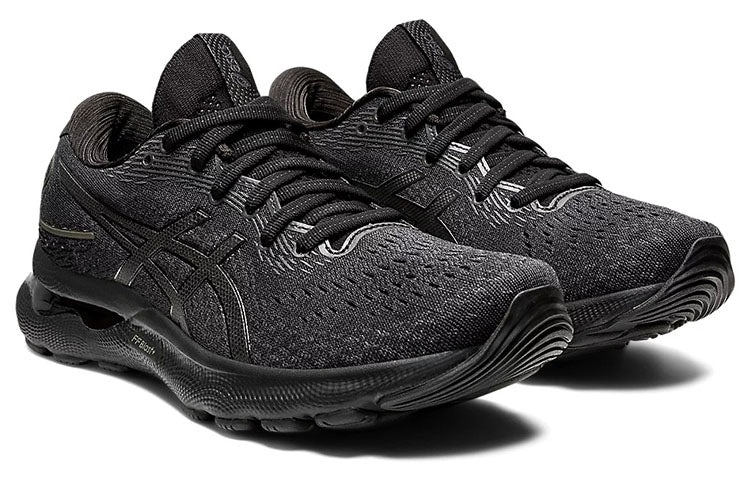 (WMNS) ASICS Gel Nimbus 24 'Triple Black' 1012B201-002 - 3