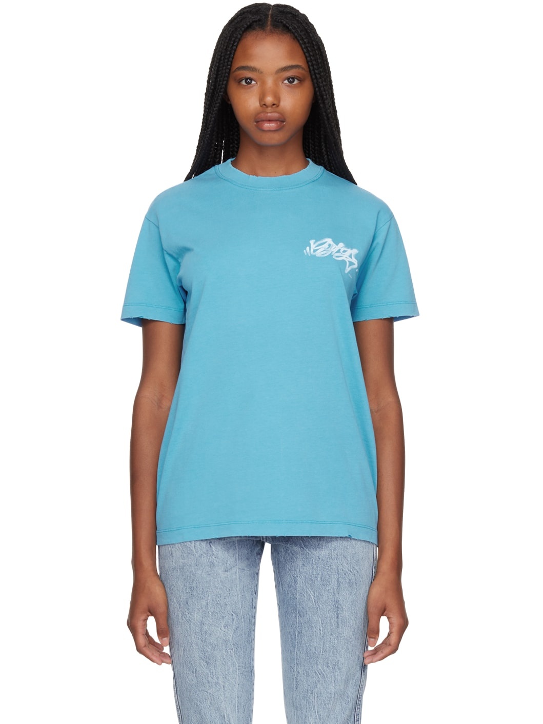 SSENSE Exclsuive Blue Jay T-Shirt - 1