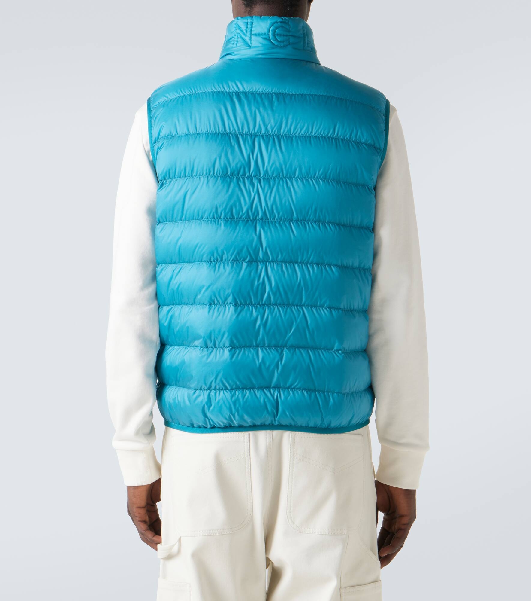 Quilted down vest - 4