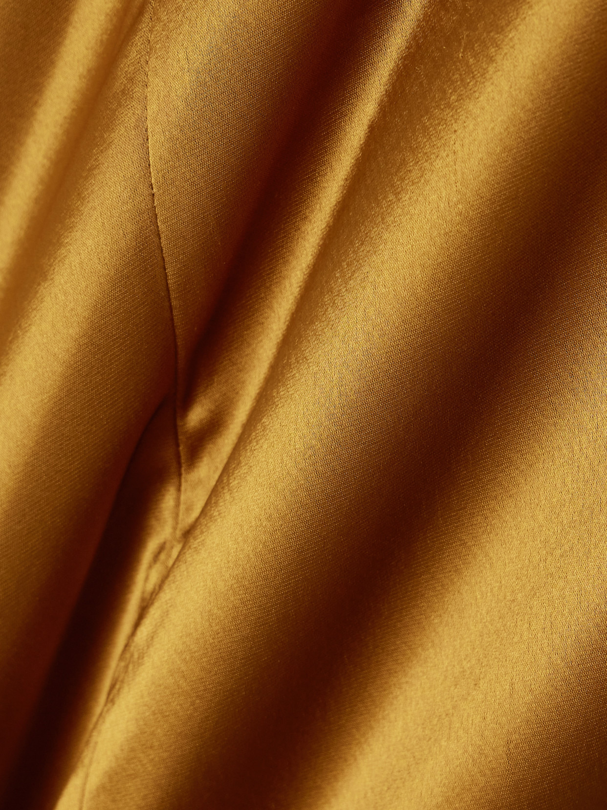 Audrey Tie-detailed Satin Midi Dress - 4
