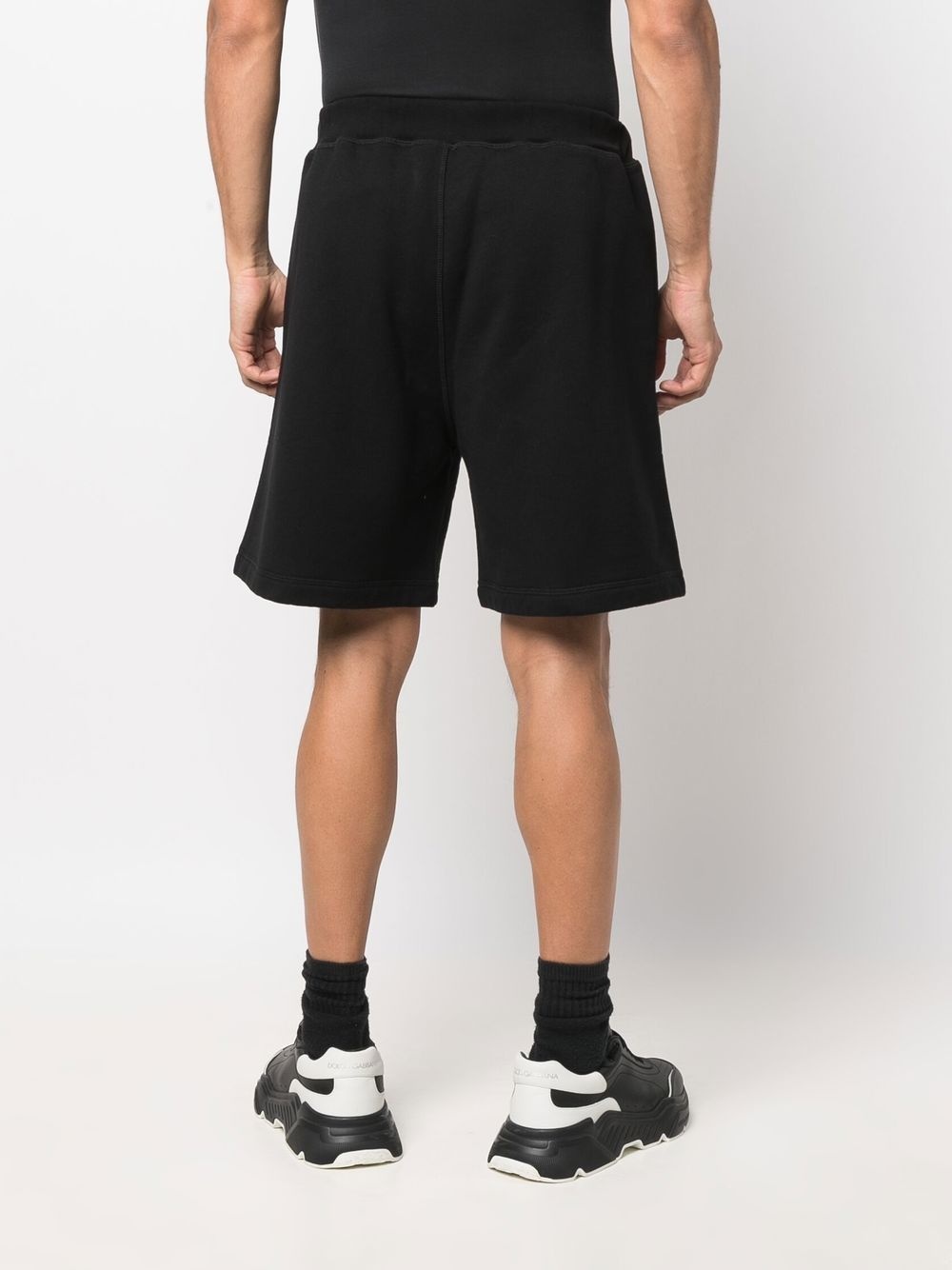 Icon logo-print track shorts - 4