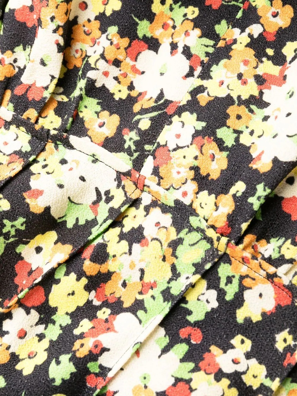 floral-print midi dress - 5