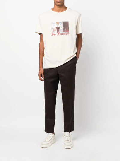 Golden Goose straight-leg elasticated trousers outlook