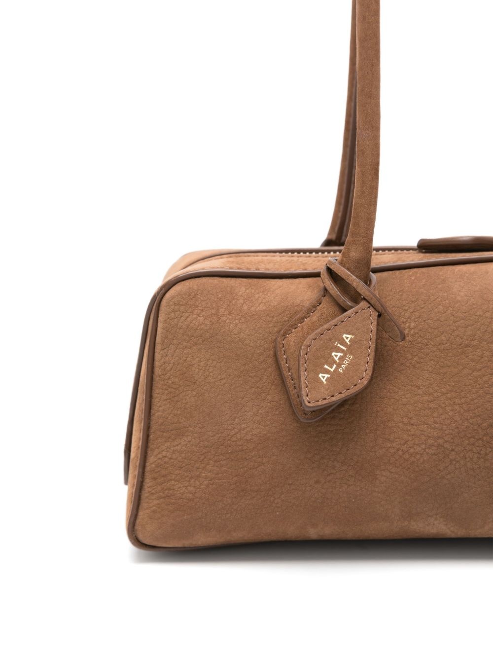 medium Le Teckel suede bag - 4