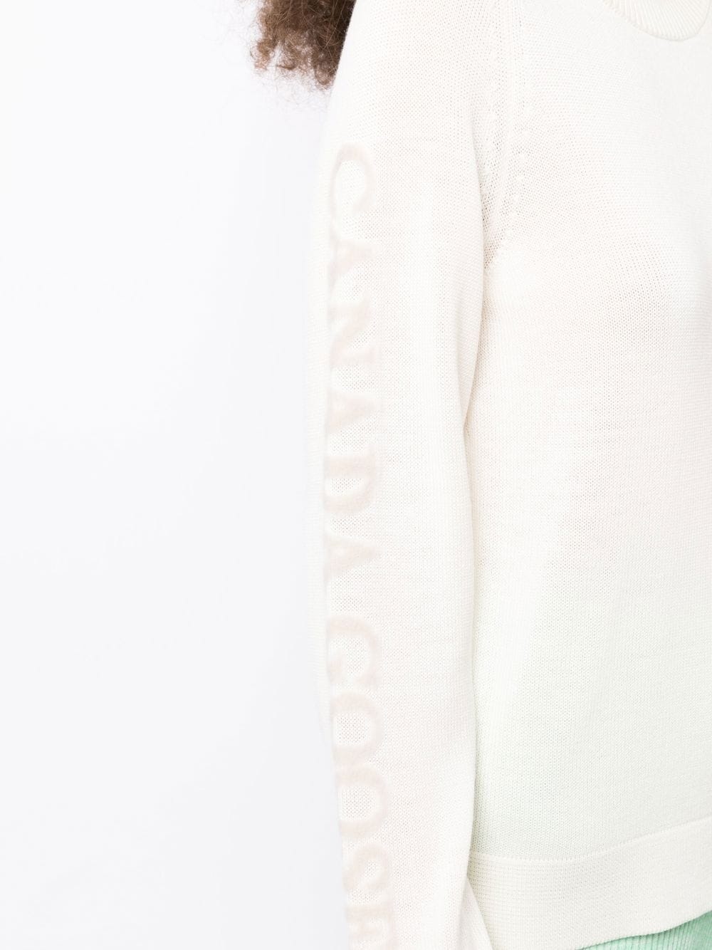 fine-knit crew-neck jumper - 5