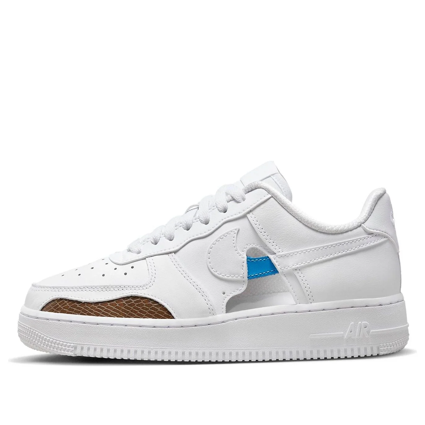 (WMNS) Nike Air Force 1 '07 LX 'See Through - White' FB1906-100 - 1