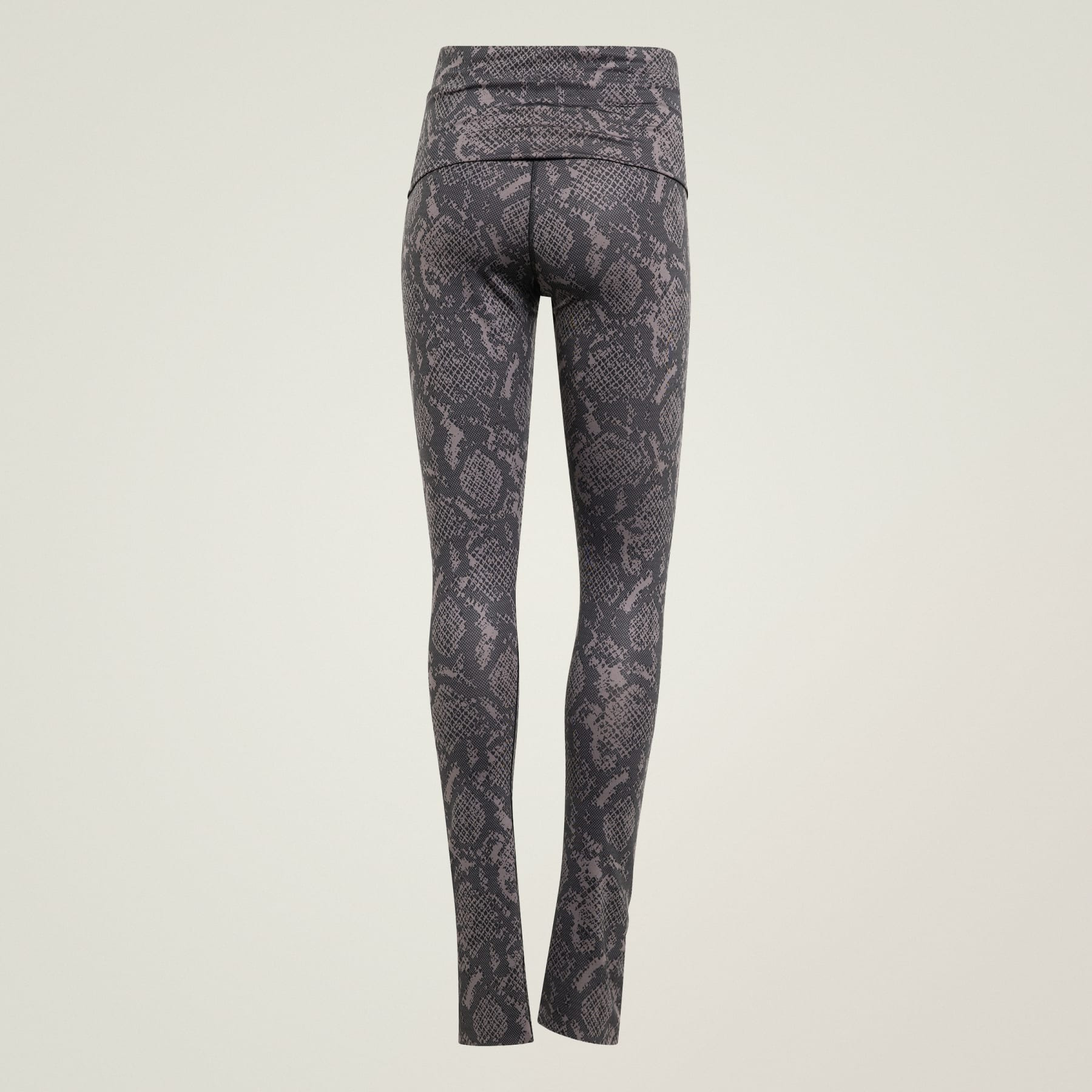 Adidas By Stella McCartney Training Rolltop Splitcuff Leggings Printed - 3