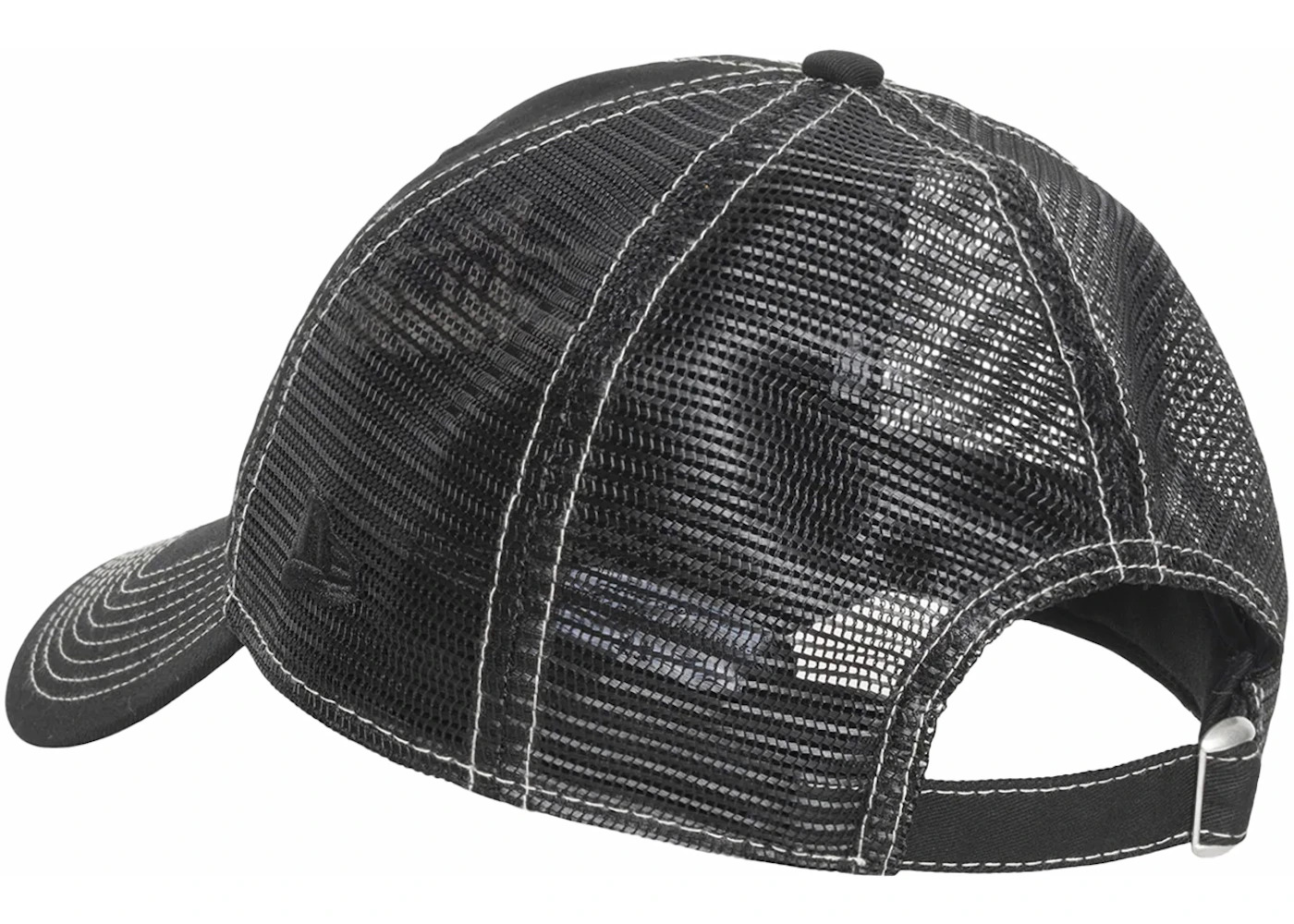 Stussy New Era 9Twenty Basic Trucker Black - 3