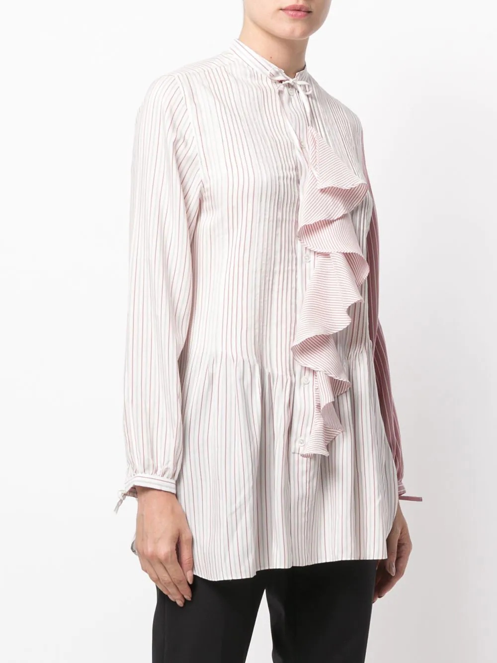 contrast sleeve shirt - 3