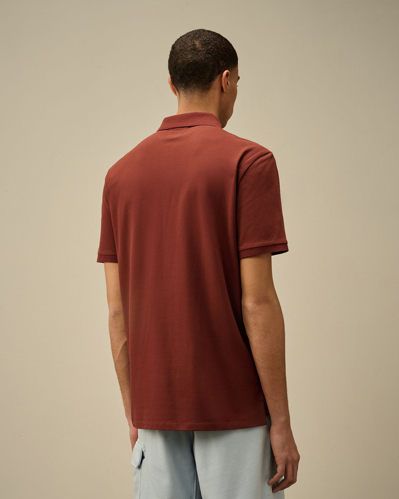 Stretch Piquet Logo Polo 4