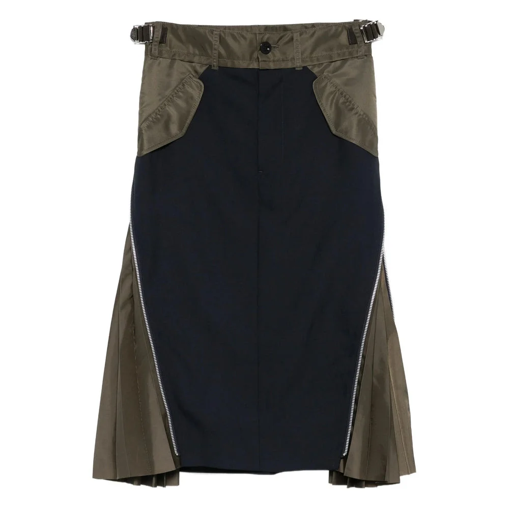 Sacai Blue Skirts - A-Line Skirts Women - 1