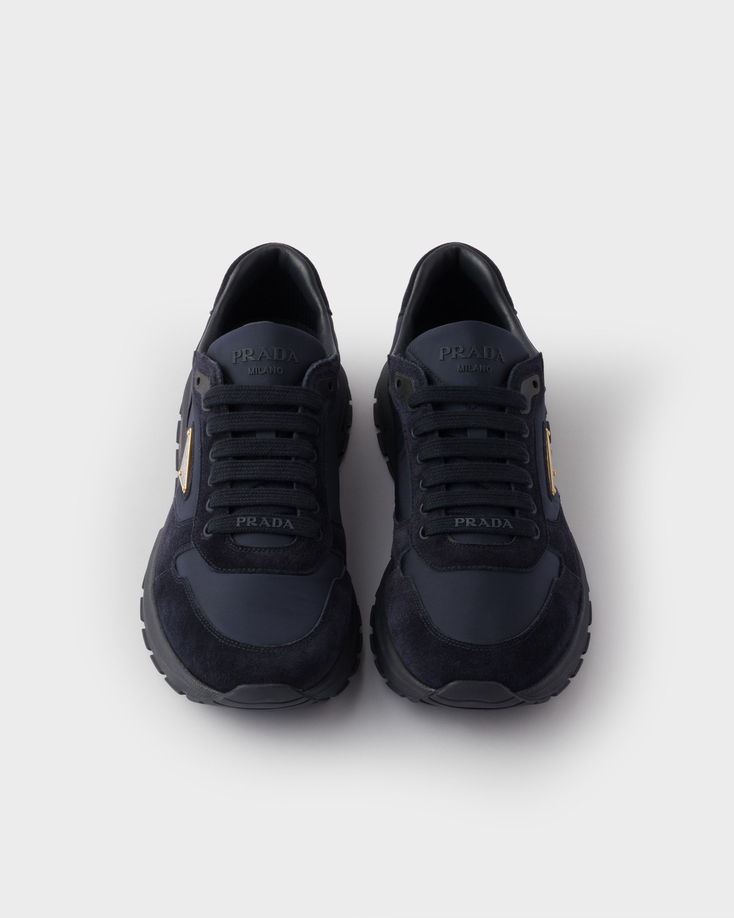 Prax 2.0 Re-Nylon and suede sneakers - 3