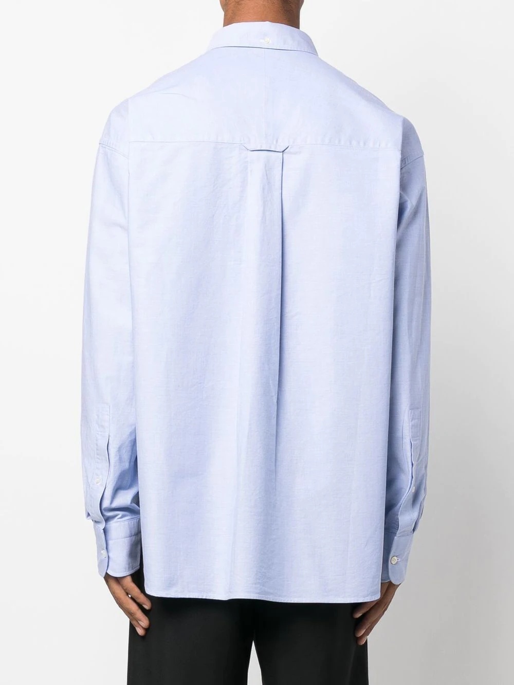 oversized long-sleeved shirt - 4