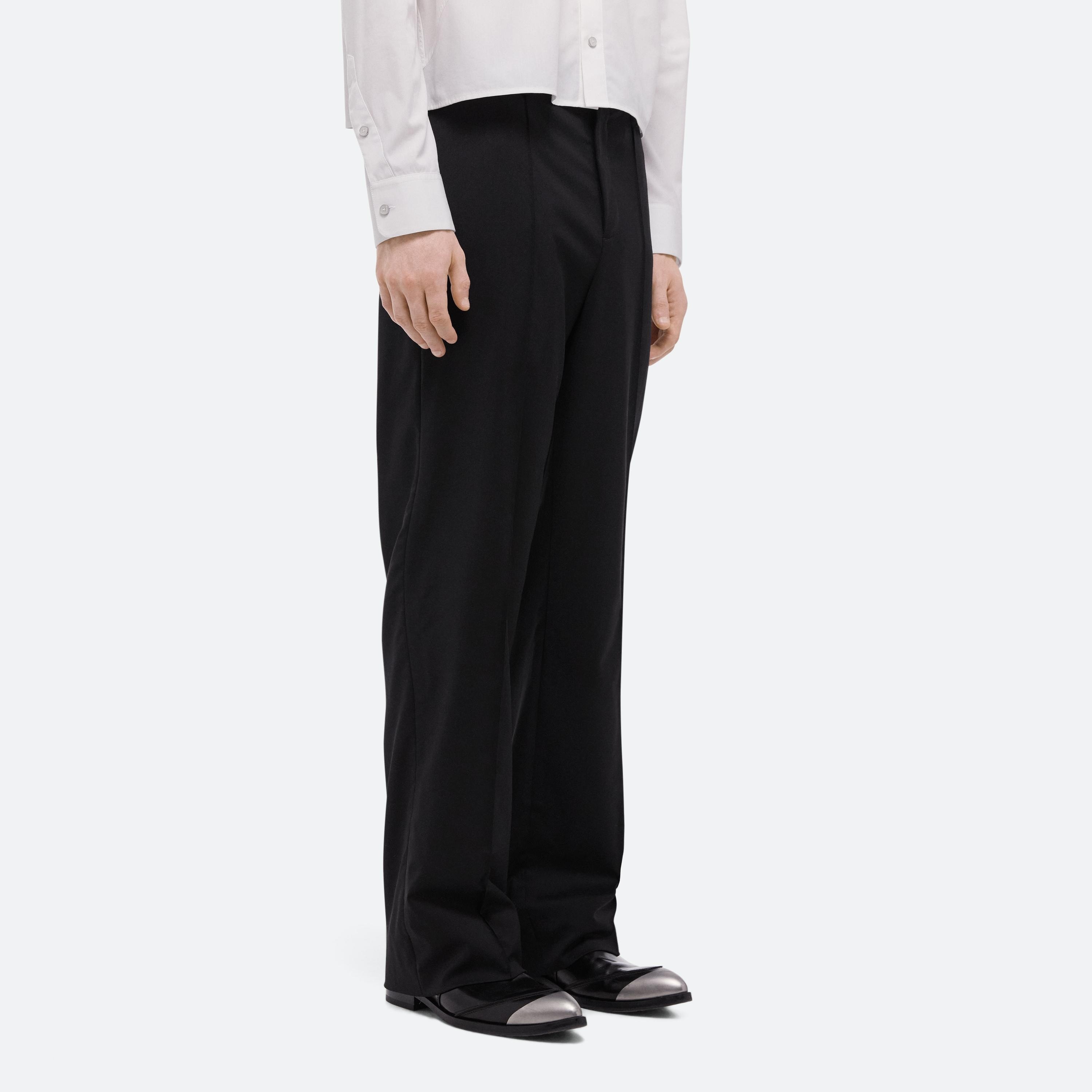 RELAXED WOOL TROUSERS - 6