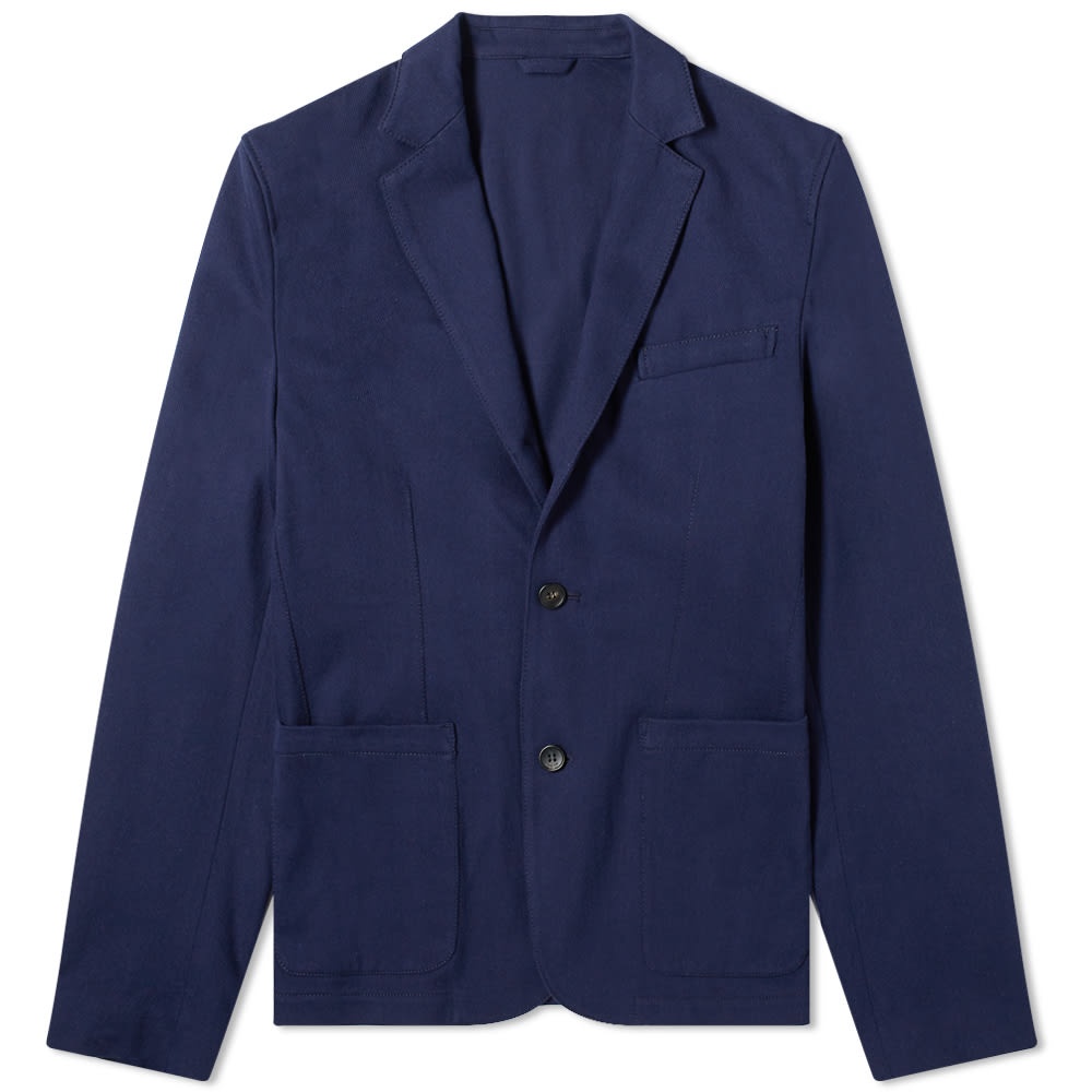 Lanvin Herringbone Jersey Blazer - 1