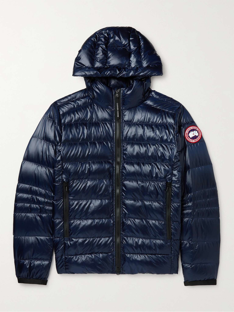 Crofton Slim-Fit Recycled Nylon-Ripstop Hooded Down Jacket - 1