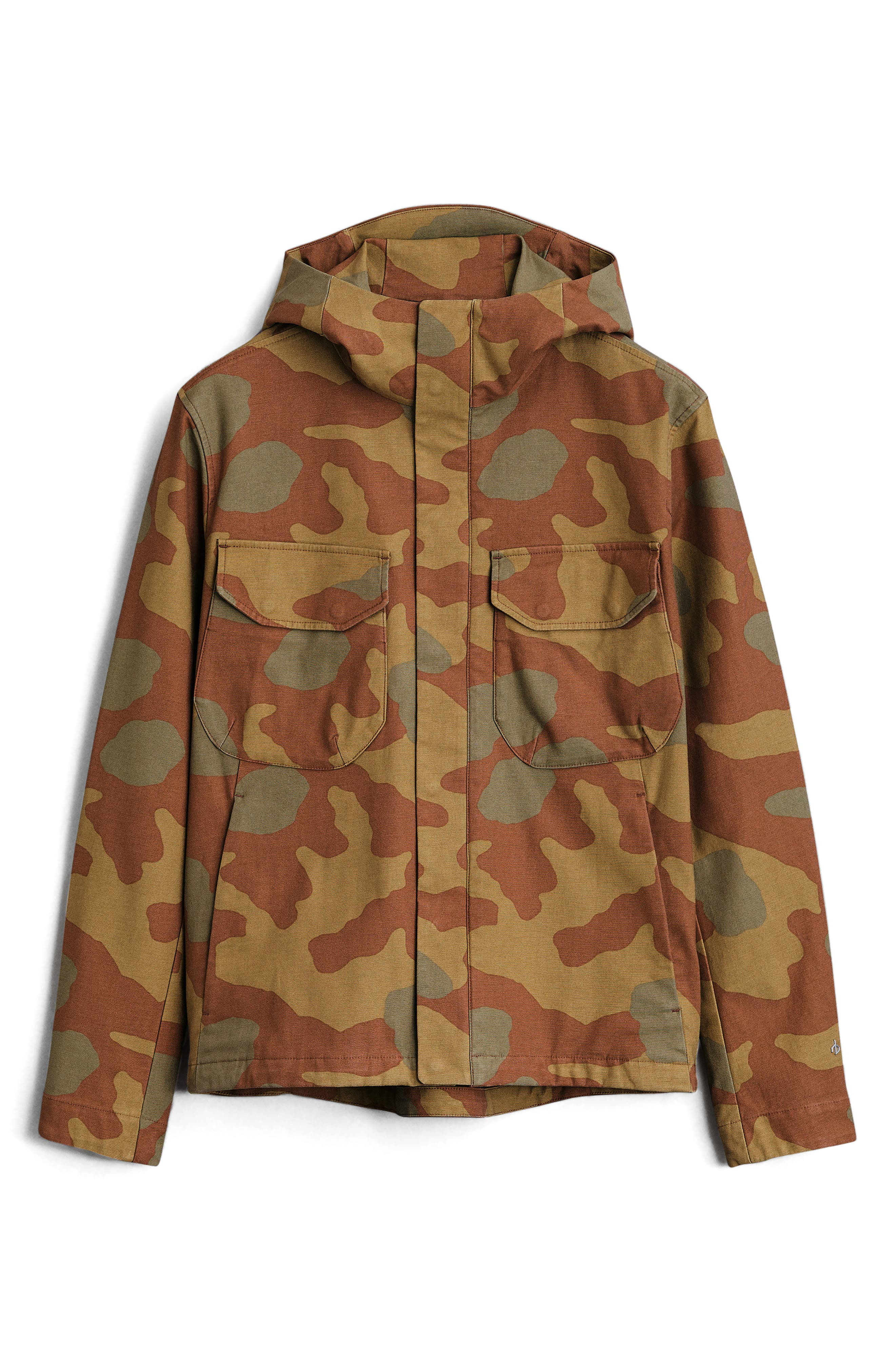 rag & bone Military Tactic Camo Print Stretch Cotton Jacket at Nordstrom - 5