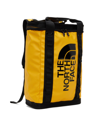 The North Face Yellow Explore Fusebox Large Backpack outlook