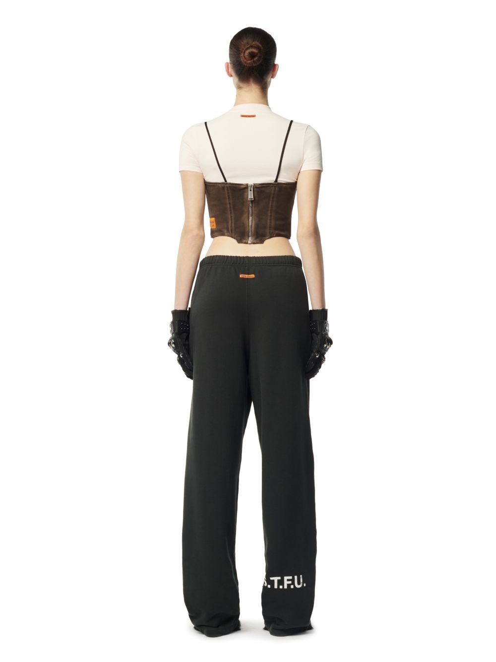 Washed Jersey Corset - 4