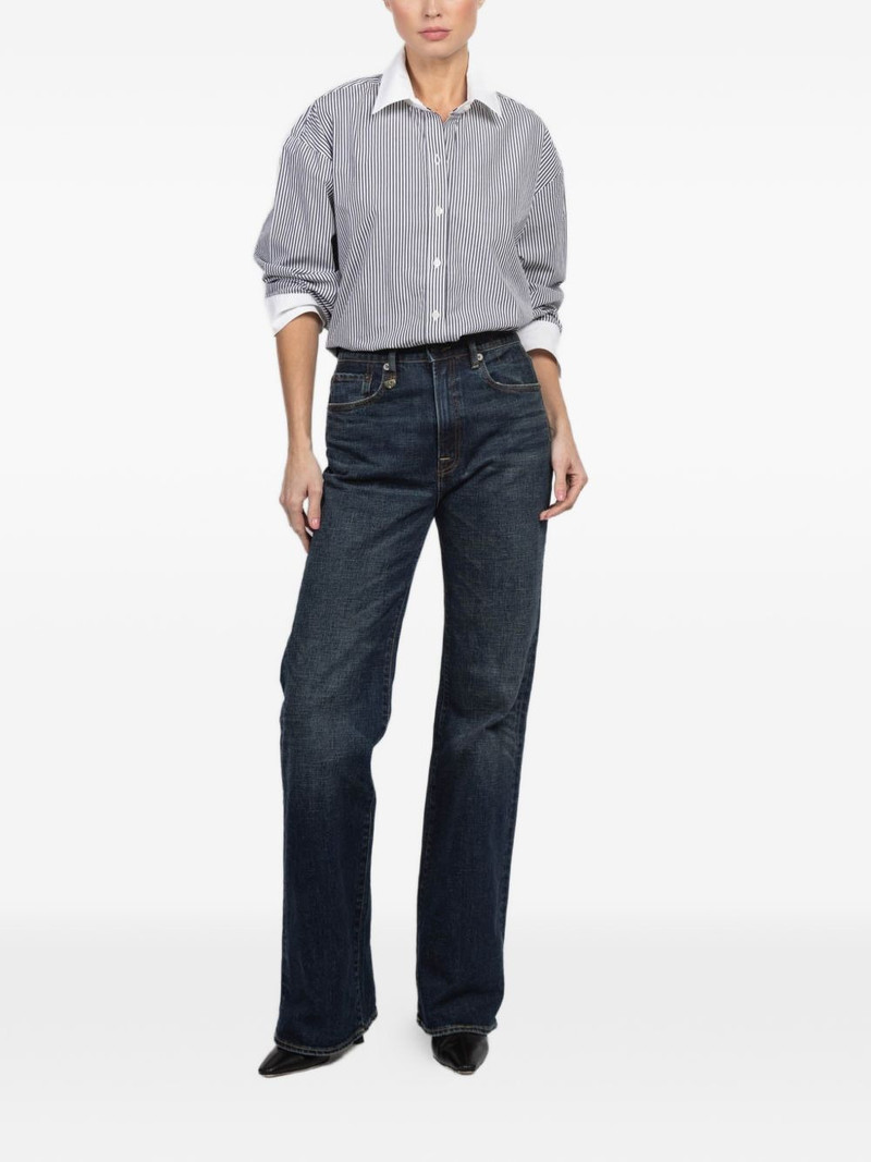 XÍRENA James striped shirt outlook