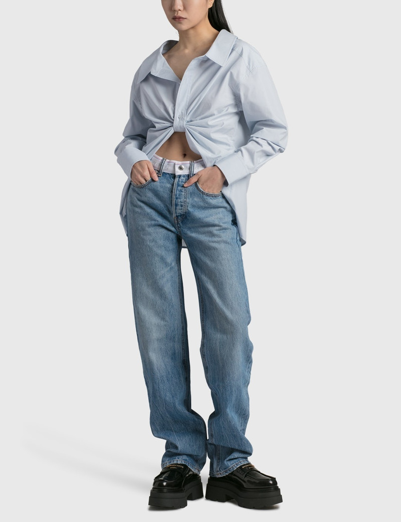 alexanderwang.t BUTTERFLY PULL UP BUTTON DOWN SHIRT outlook
