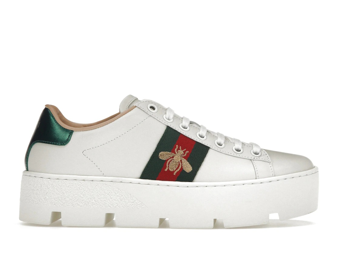 Gucci Ace Platform White - 1