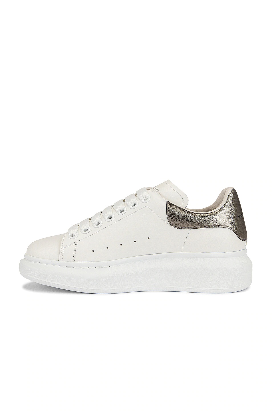 Leather Platform Sneakers - 5
