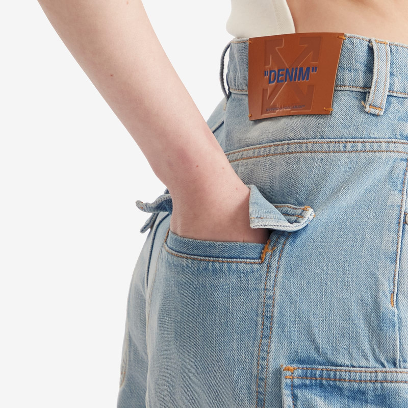 Off-White Denim Cargo Shorts 5