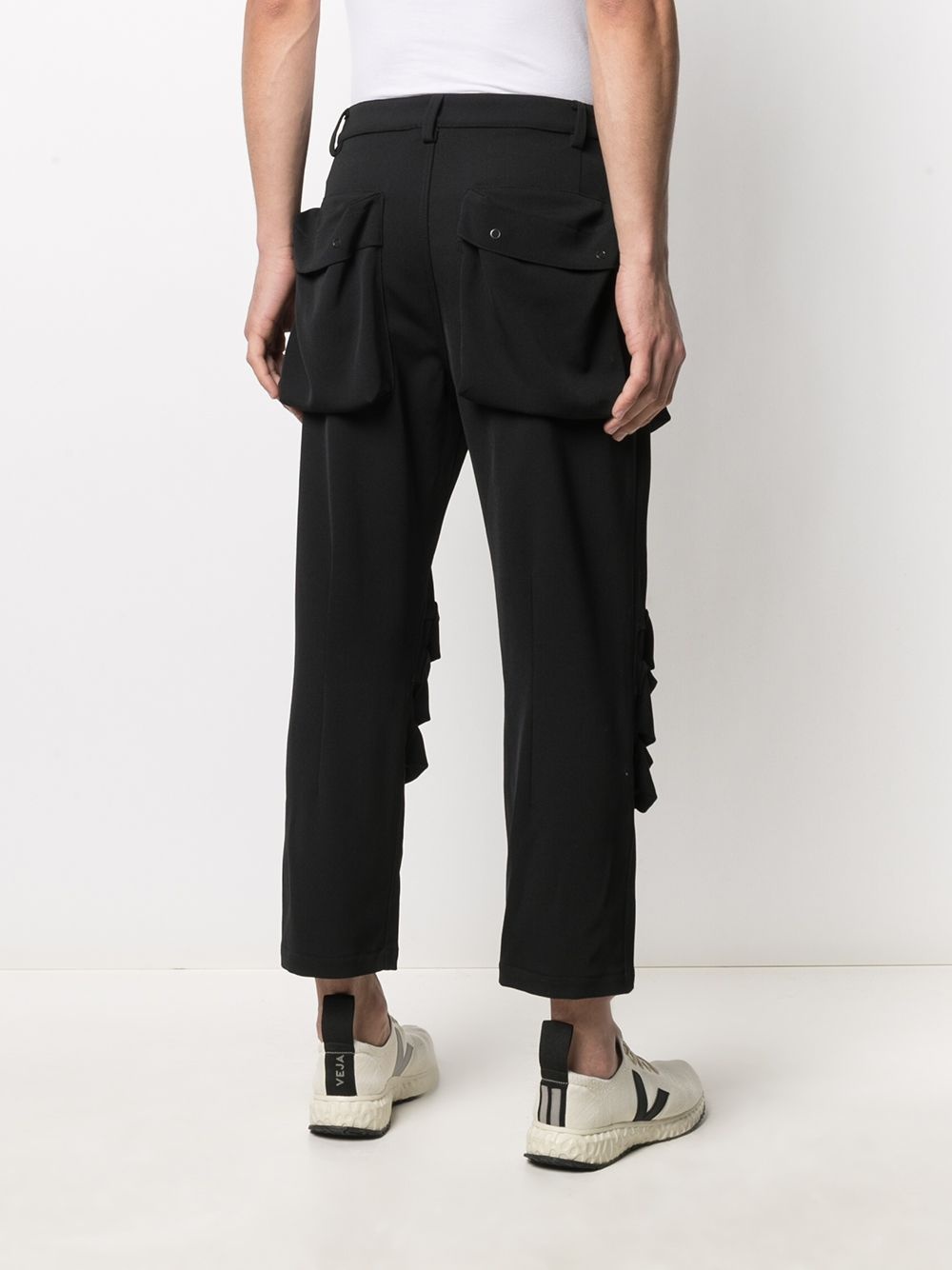 cropped util.ity trousers - 4