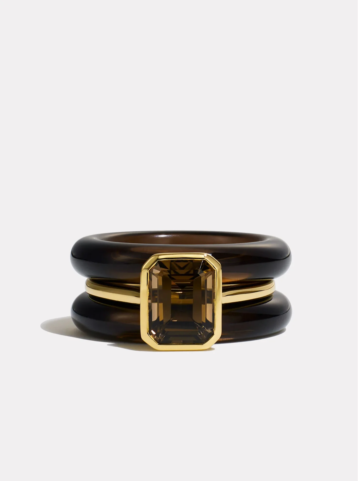 Stack_Lumen Stone Stack | Smokey Quartz - 1