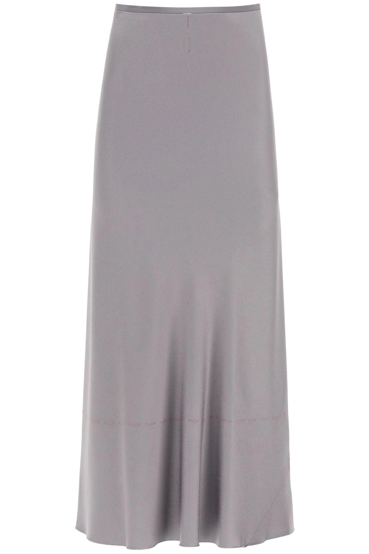 SATIN MIDI SKIRT - 1