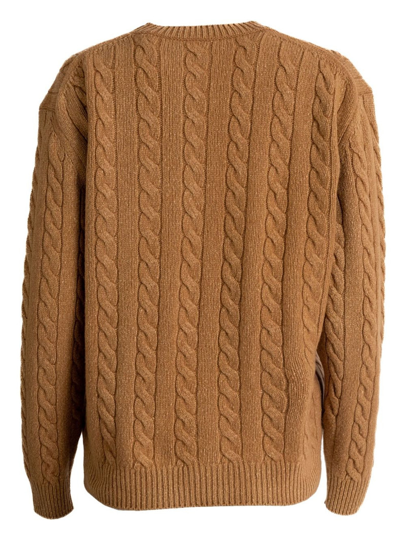 The Row Lido cable-knit sweater outlook