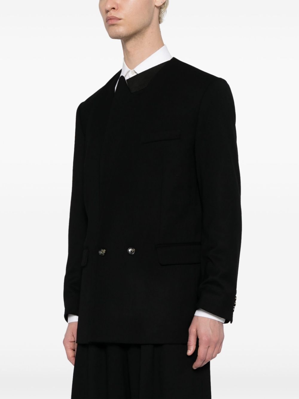 Erza asymmetric-edge blazer - 3