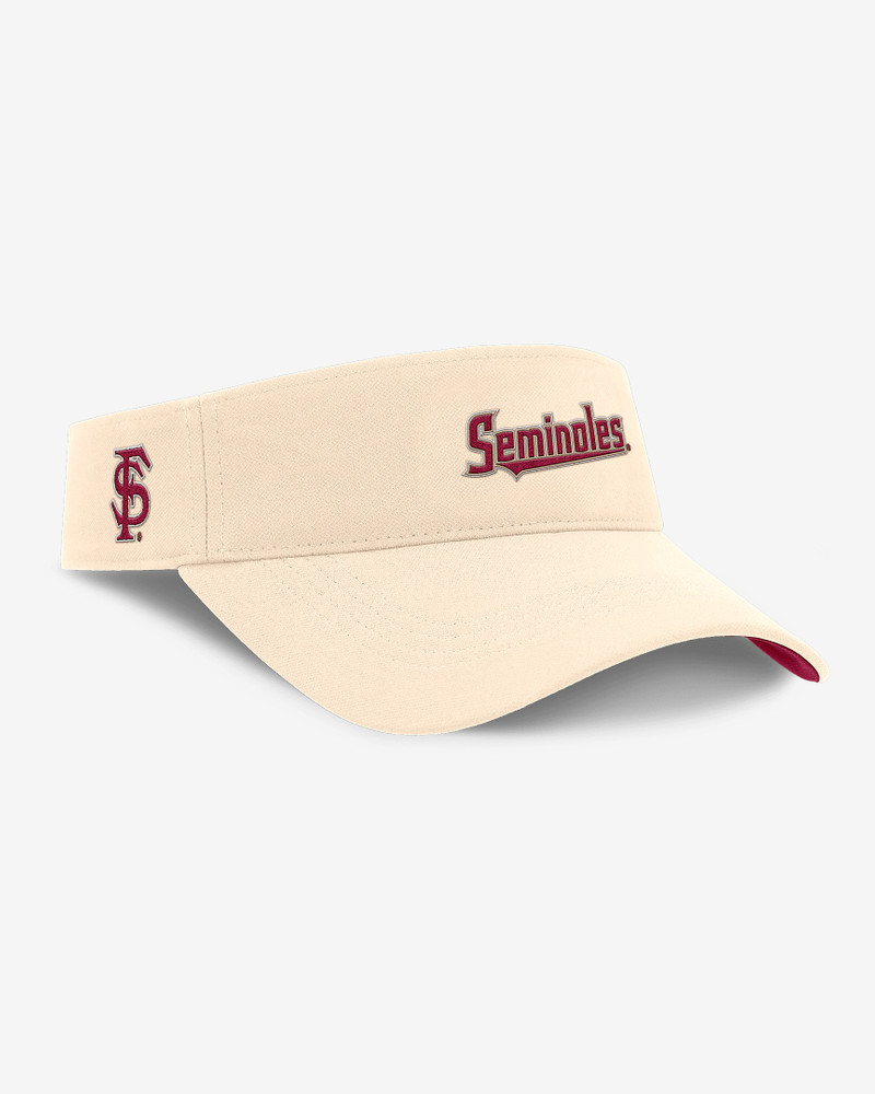Nike Florida State Seminoles Primetime Ace Men's Nike Dri-FIT College Adjustable Visor outlook