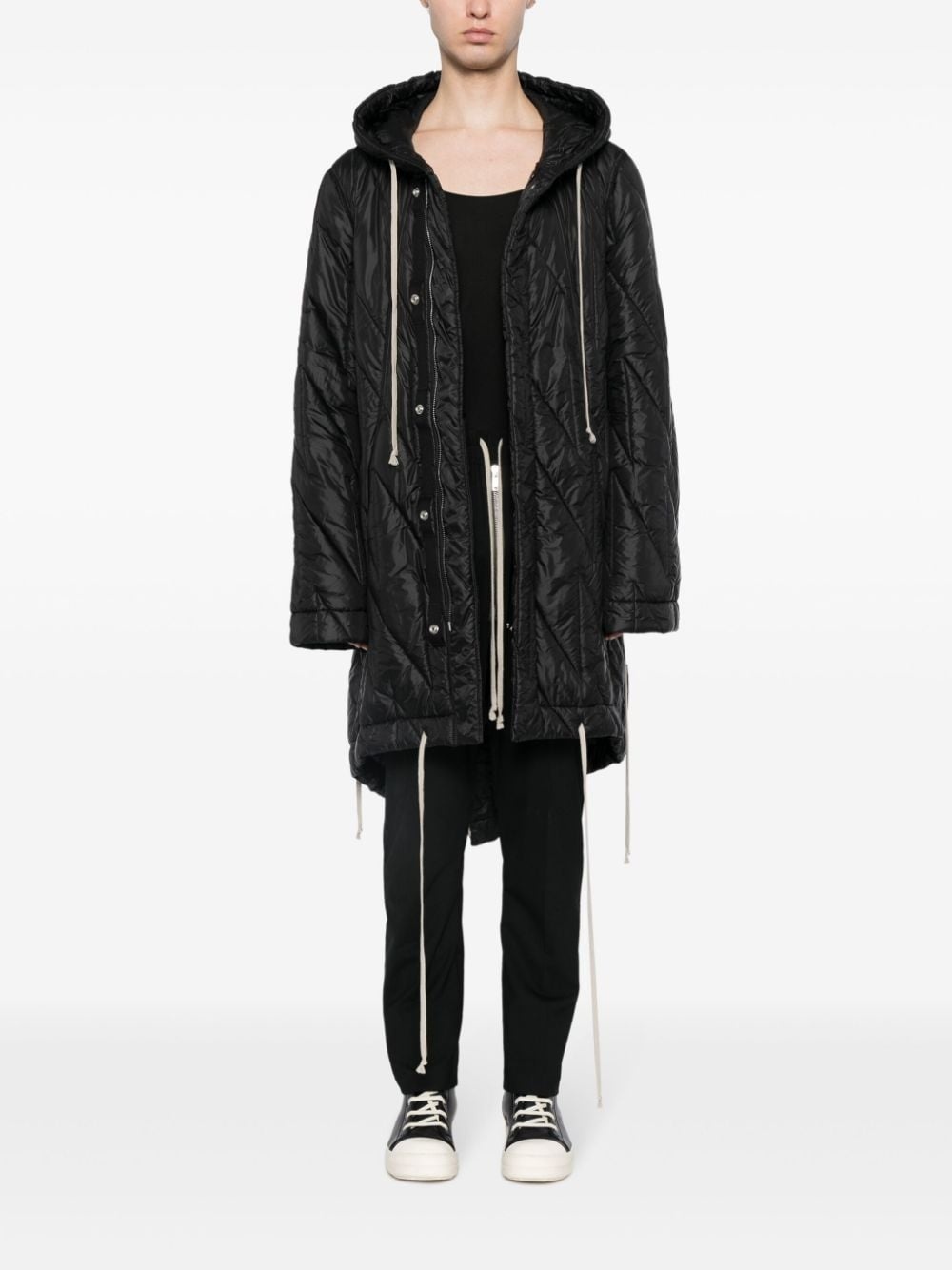 fishtail hooded parka - 2