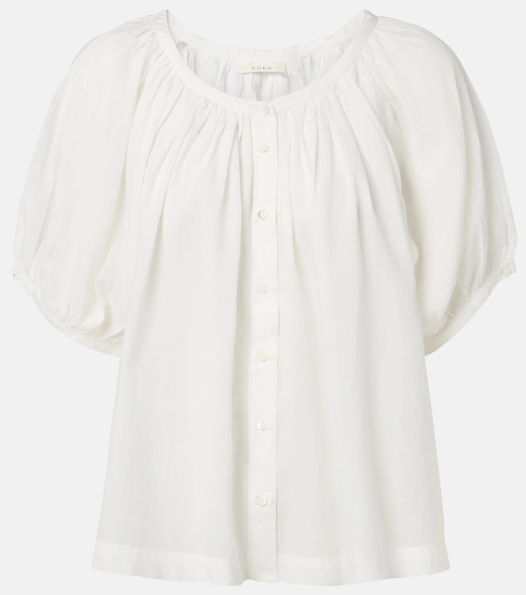 June cotton-blend top - 1