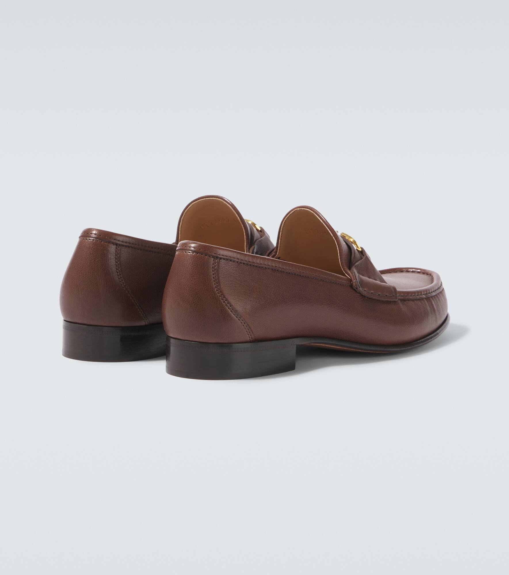 VLogo Signature leather loafers - 6