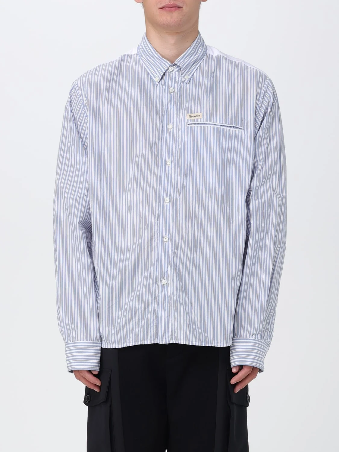Dsquared2 shirt in striped poplin - 1