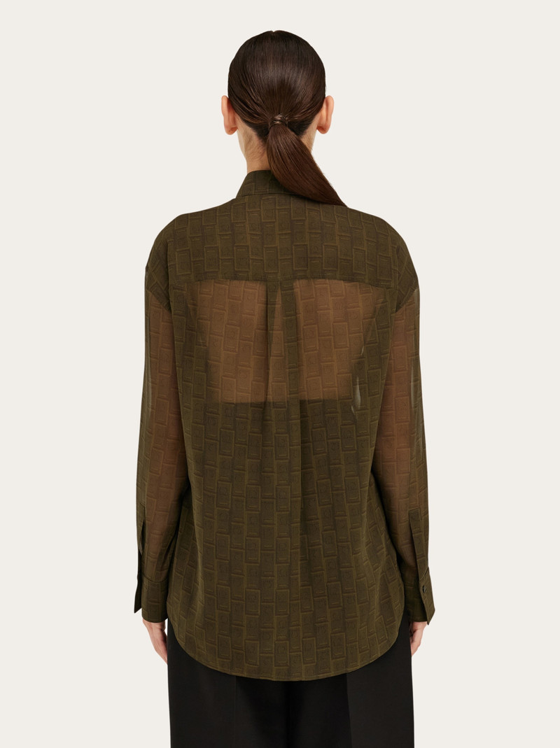 Ferragamo Monogram shirt 3