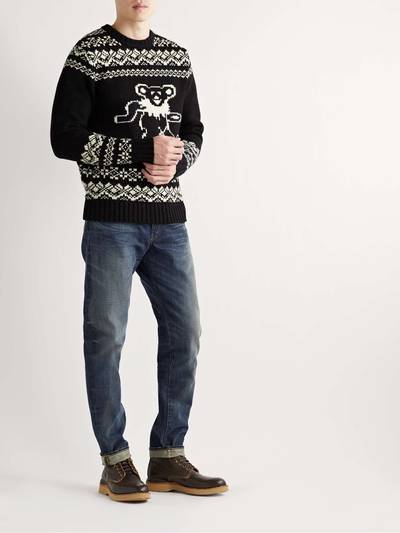 Schott + Grateful Dead Intarsia Wool-Blend Sweater outlook