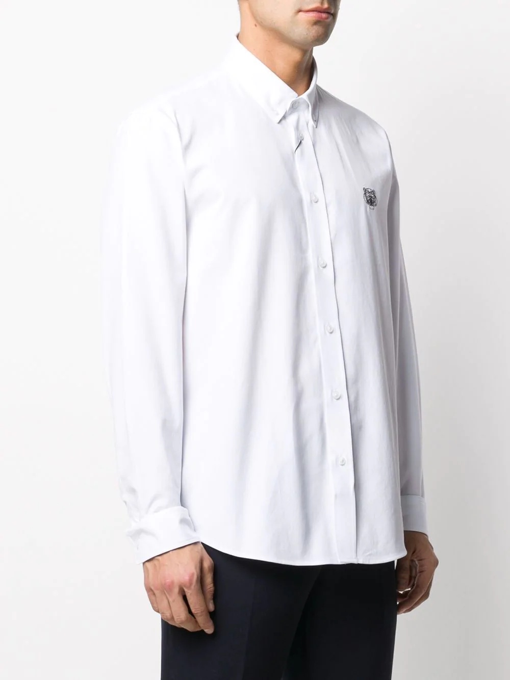 Tiger logo embroidered shirt  - 3