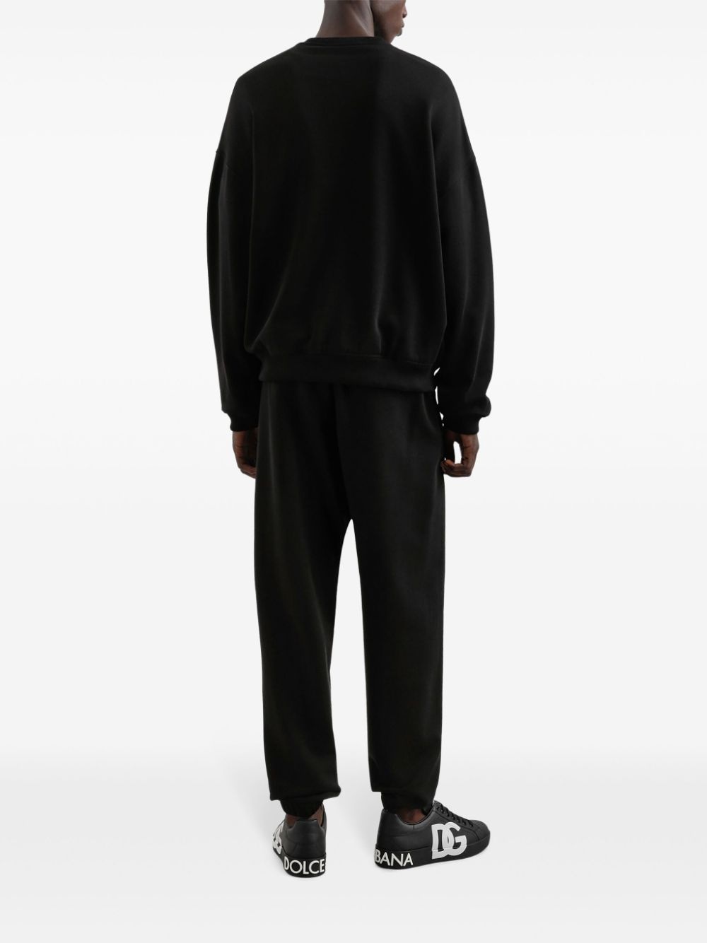 logo-embossed sweatshirt - 3